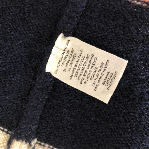 Caslon striped long cardigan sweater - medium - Picture 10 of 11